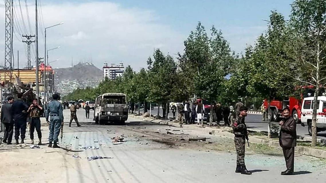 Afganistan Bus attack