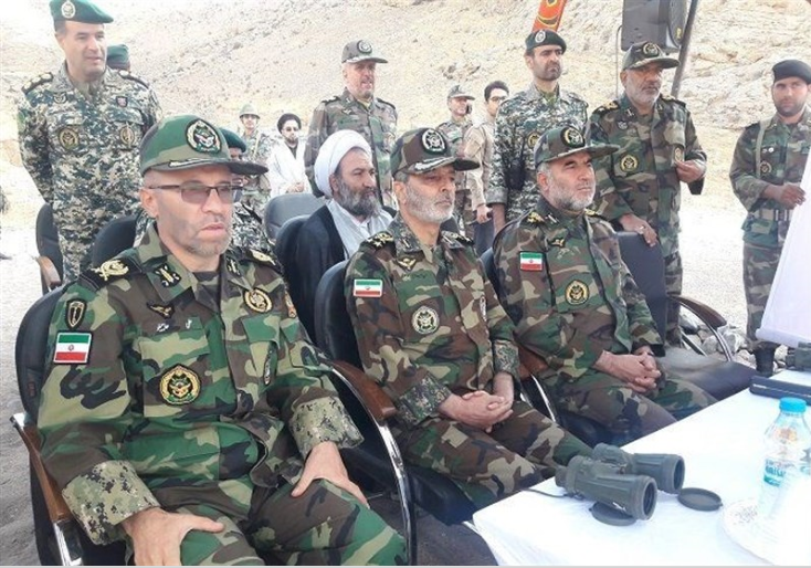 رزمایش ارتش ایران در مرزهای شمال غربی این کشور