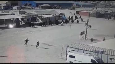 مشاهد حصرية تظهر تمرد داعشيات في مخيم الهول (ارشيفية)