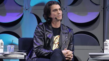 NEW YORK, NY - JANUARY 17: Judge, Co-founder and CEO of WeWork, Adam Neumann appears on stage as WeWork presents Creator Awards Global Finals at the Theater At Madison Square Garden on January 17, 2018 in New York City. Cindy Ord/Getty Images for WeWork/AFP