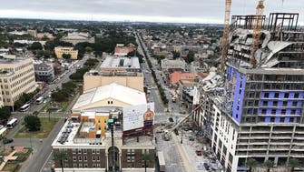Two dead, one missing in New Orleans hotel collapse