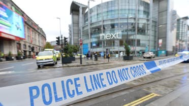 Police tape is seen outside the Arndale shopping centre after several people were stabbed in Manchester, Britain October 11, 2019. REUTERS