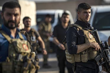 عناصر من قوات سوريا الديمقراطية (فرانس برس)