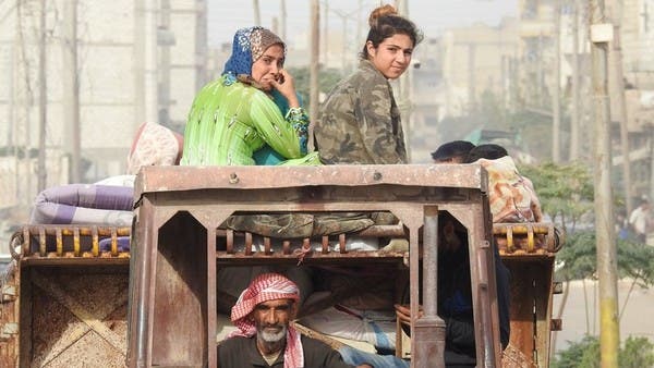 الآلاف في العراء شمال سوريا.. وهلع من فرار الدواعش