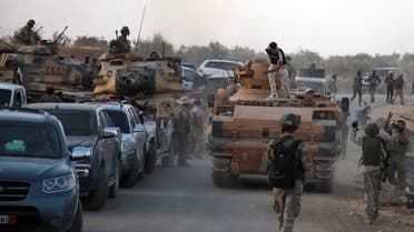 فصائل مسلحة موالية لتركيا شمال سوريا(فرانس برس)