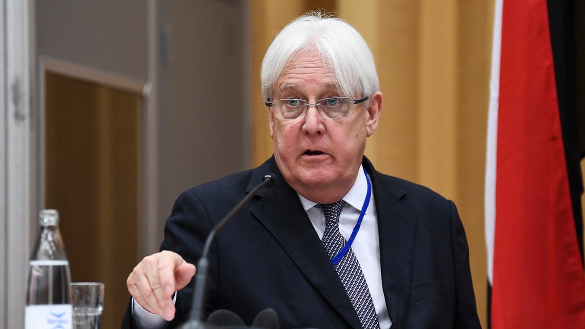 UN special envoy to Yemen Martin Griffiths AFP