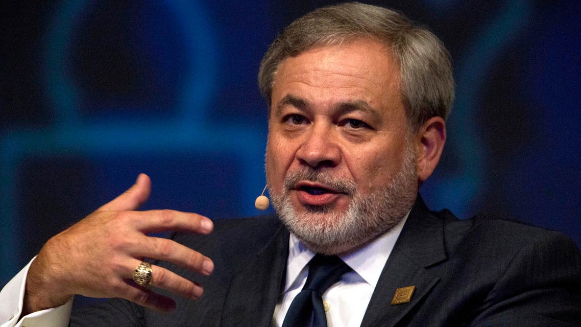 In this Sept. 9, 2019, file photo Deputy Energy Secretary Dan Brouillette is interviewed on stage at the World Energy Congress in Abu Dhabi, United Arab Emirates. (AP)