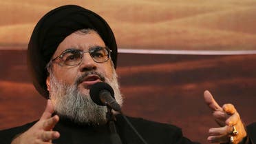 Secretary-General of Lebanese Hezbollah Hassan Nasrallah. (File photo: AP)