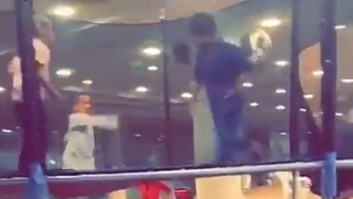 KSA: Kids in masjid while playing with their Toys