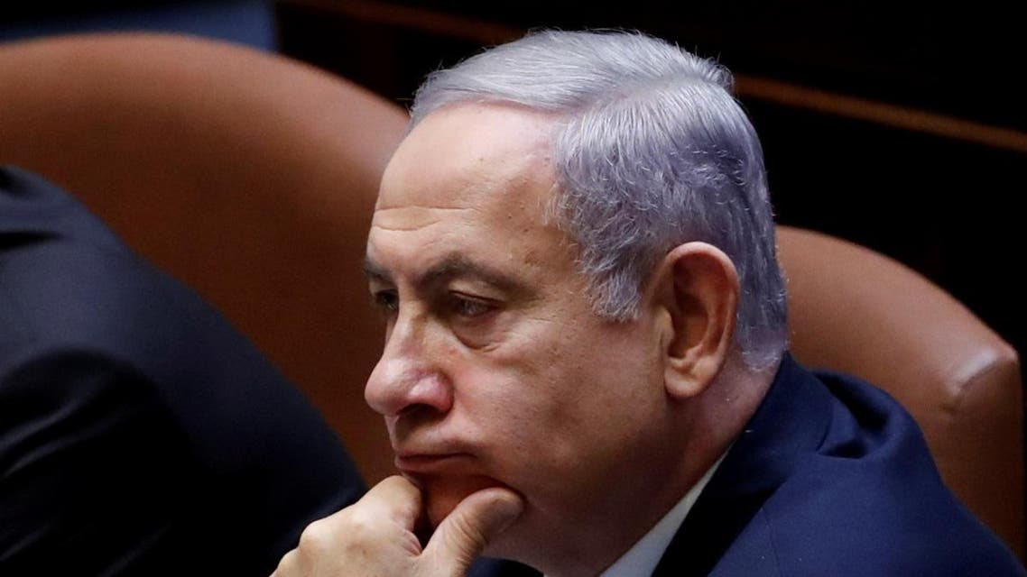 Israeli Prime Minister Benjamin Netanyahu during the inauguration ceremony of Israel's 22nd Knesset. (File photo: Reuters)