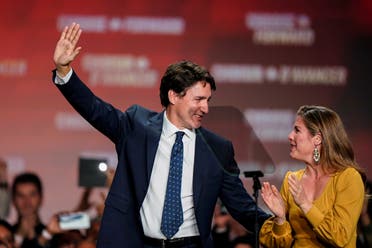 رئيس وزراء كندا جاستين ترودو وزوجته