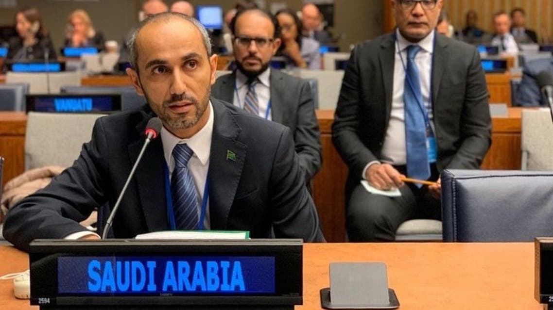 عضو وفد المملكة الدائم لدى الأمم المتحدة سكرتير أول محمد القحطاني