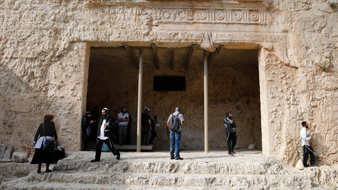 Tombs of the Kings, a 2,000-year-old archaeological gem in the heart of Jerusalem owned by France, as it reopens for the public for a second time in six months. (AFP)