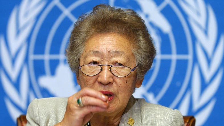 Sadako Ogata, First Female UN Refugee Chief, Dies At 92 - Al Arabiya ...