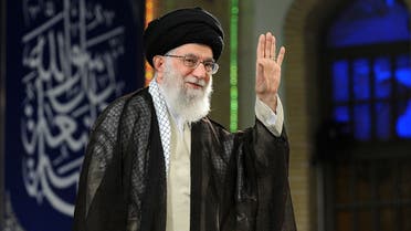 A handout picture provided by the office of Iran Supreme Leader in 2018 shows Ayatollah Ali Khamenei. (File photo: AFP)