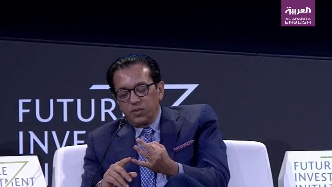 Softbank CEO Misra at FII