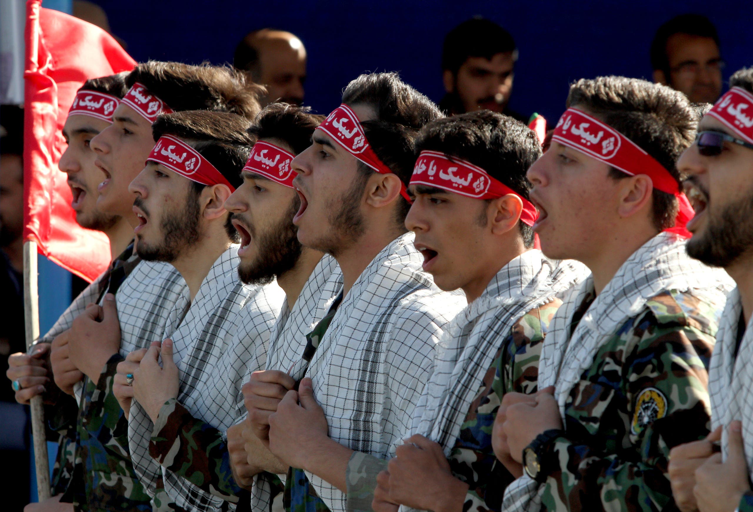 عناصر من الباسيج (رشيفية- فرانس برس)