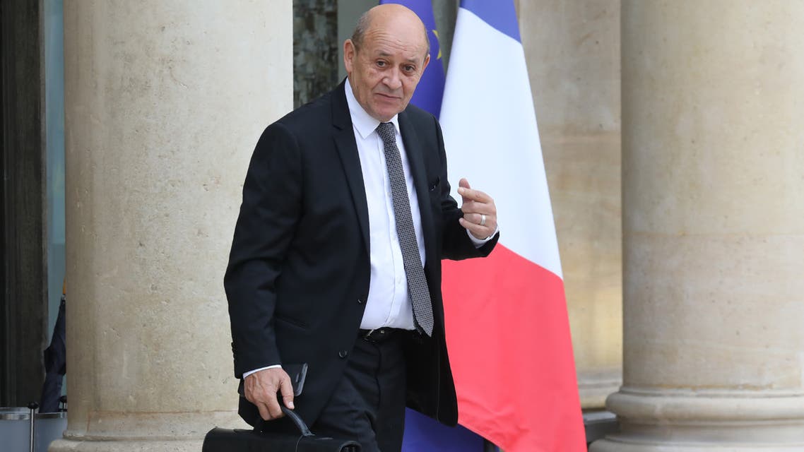 French Foreign Affairs Minister Jean-Yves Le Drian AFP