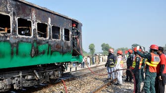 قطار الموت أحرق 52 جثة.. باكستان تفحص الحمض النووي
