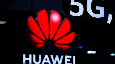 Illuminated Huawei and 5G signs are on display during the 10th Global mobile broadband forum hosted by Chinese tech giant Huawei in Zurich on October 15, 2019. Huawei announced on October 16, 2019 that it has passed the 400.000 5G antennas mark, the fifth generation of mobile phones, in the world with 56 operators who have already started to roll out the new mobile network.