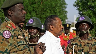 Sudan prime minister Abdalla Hamdok darfur november 2019 AFP