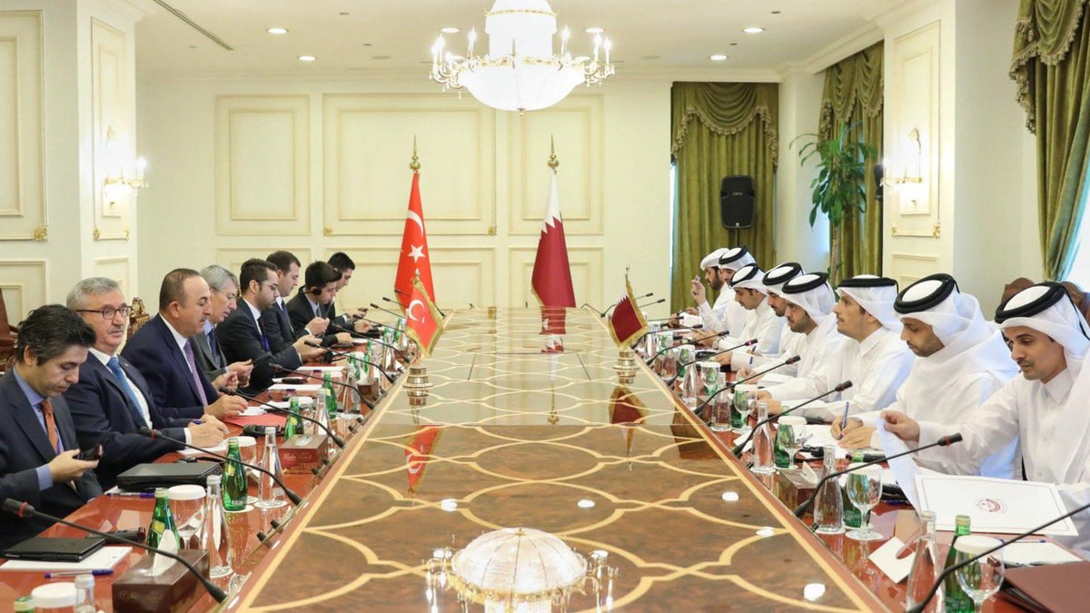 Qatar and Turkey reaffirmed their sincere desire and determination to scale up bilateral relations to a comprehensive strategic partnership and open new areas of cooperation. (Twitter/@MBA_AlThani_)
