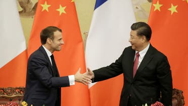 Reuters macron and china