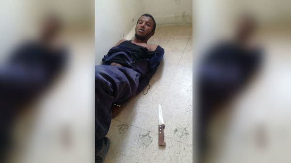 صورة منفذ الطعن في جرش.. سكين حاد وتصرفات غير طبيعية
