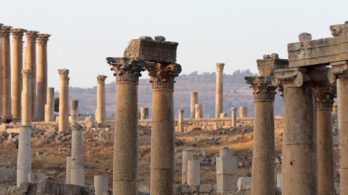 A general view shows part of the archaeological site of Jerash. (File photo: AFP)