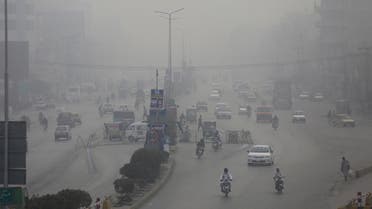 File photo Pakistan air quality, smog (AP)