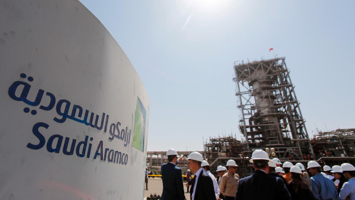 reuters - A view shows the installation reconstructed after the attack at Saudi Aramco oil facility in Khurais