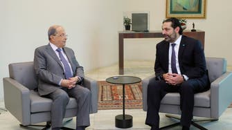 Lebanon’s Hariri meets Aoun, says will continue talks