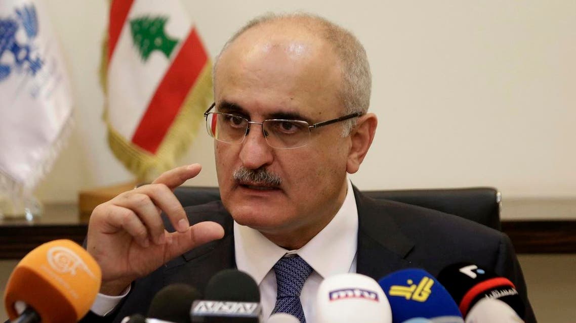 Lebanese Finance Minister Ali Hassan Khalil speaks during a press conference in Beirut, Lebanon, Thursday, March 30, 2017. (File photo: AP)