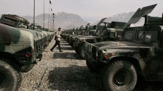US-Afghan army convoy fires flares, hits drivers on road