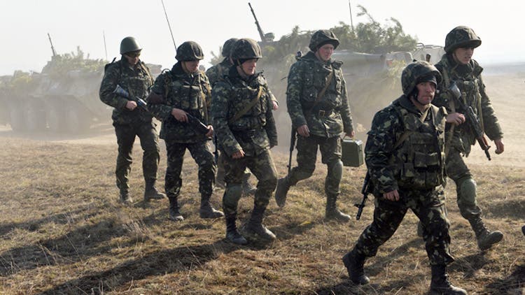 قوات من جيش أوكرانيا