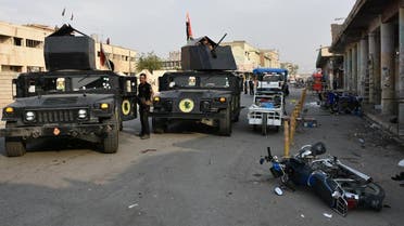 Iraqi security forces inspect the scene of a twin suicide attack at shopping area in Iraq's disputed Kirkuk city on November 5, 2017. (File photo: AFP)