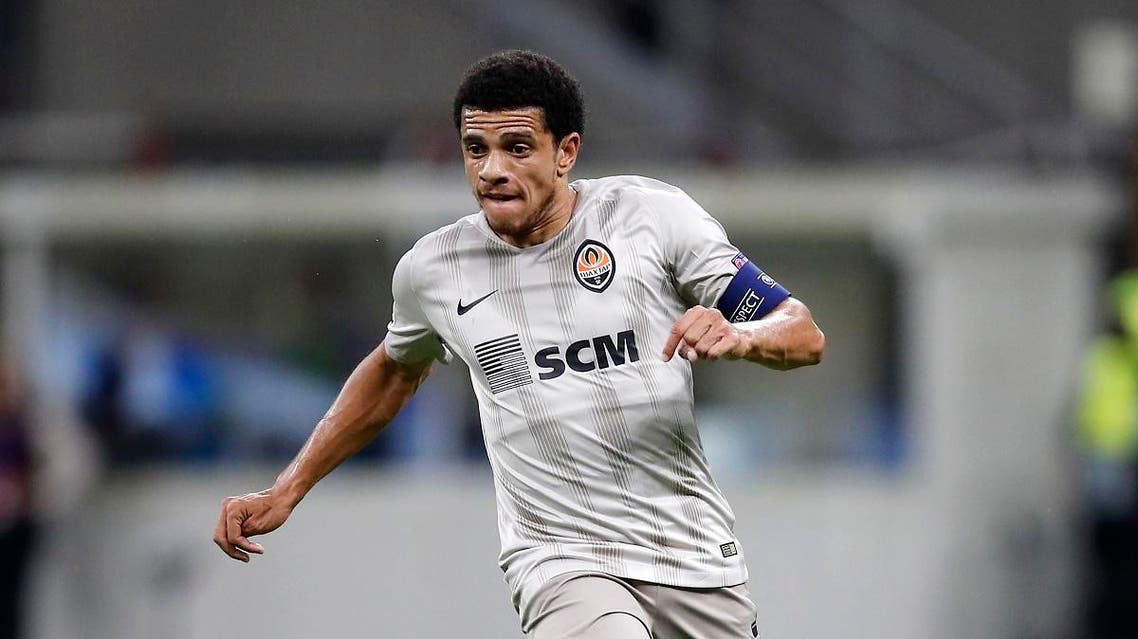 Shakhtar's Taison controls the ball during the Champions League group C match. (File photo: AP)