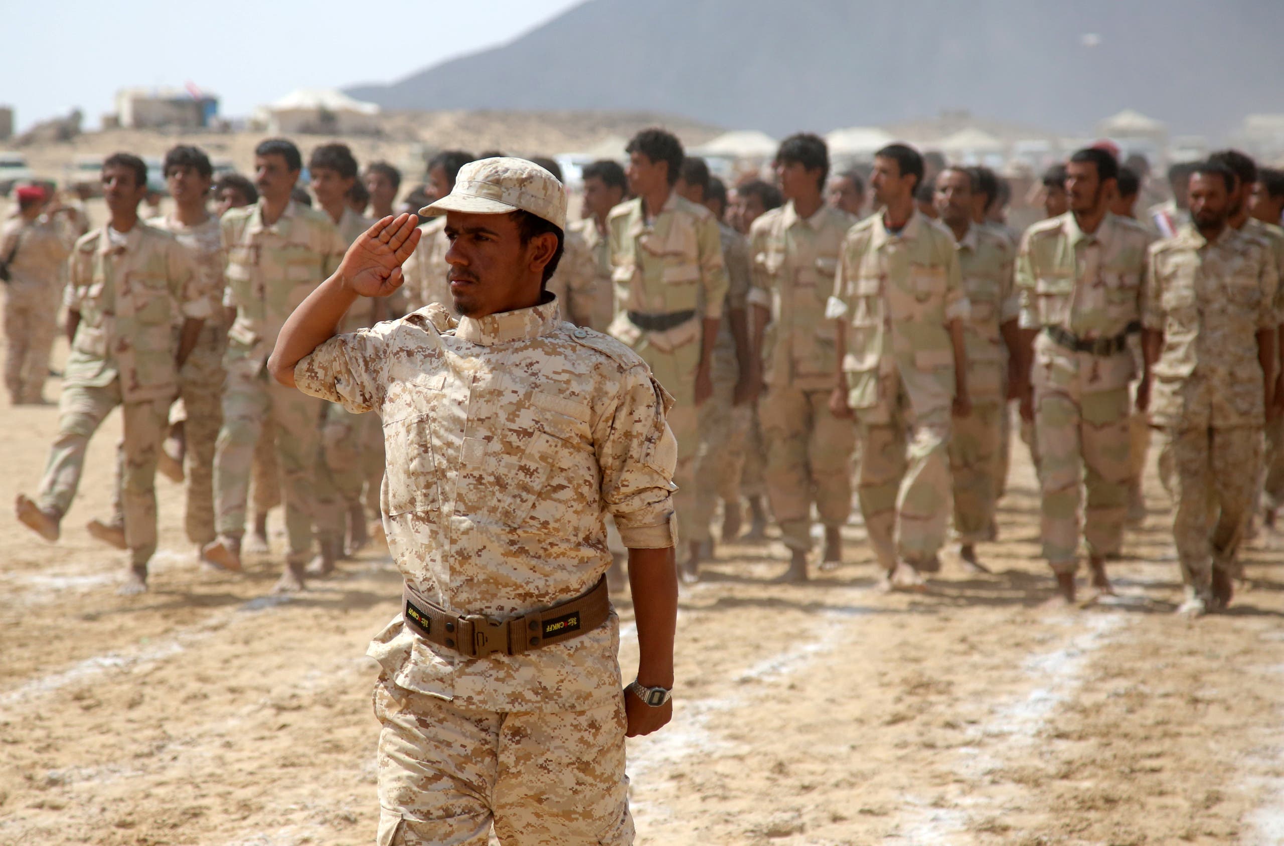 الجيش اليمني في مأرب (أرشيفية)