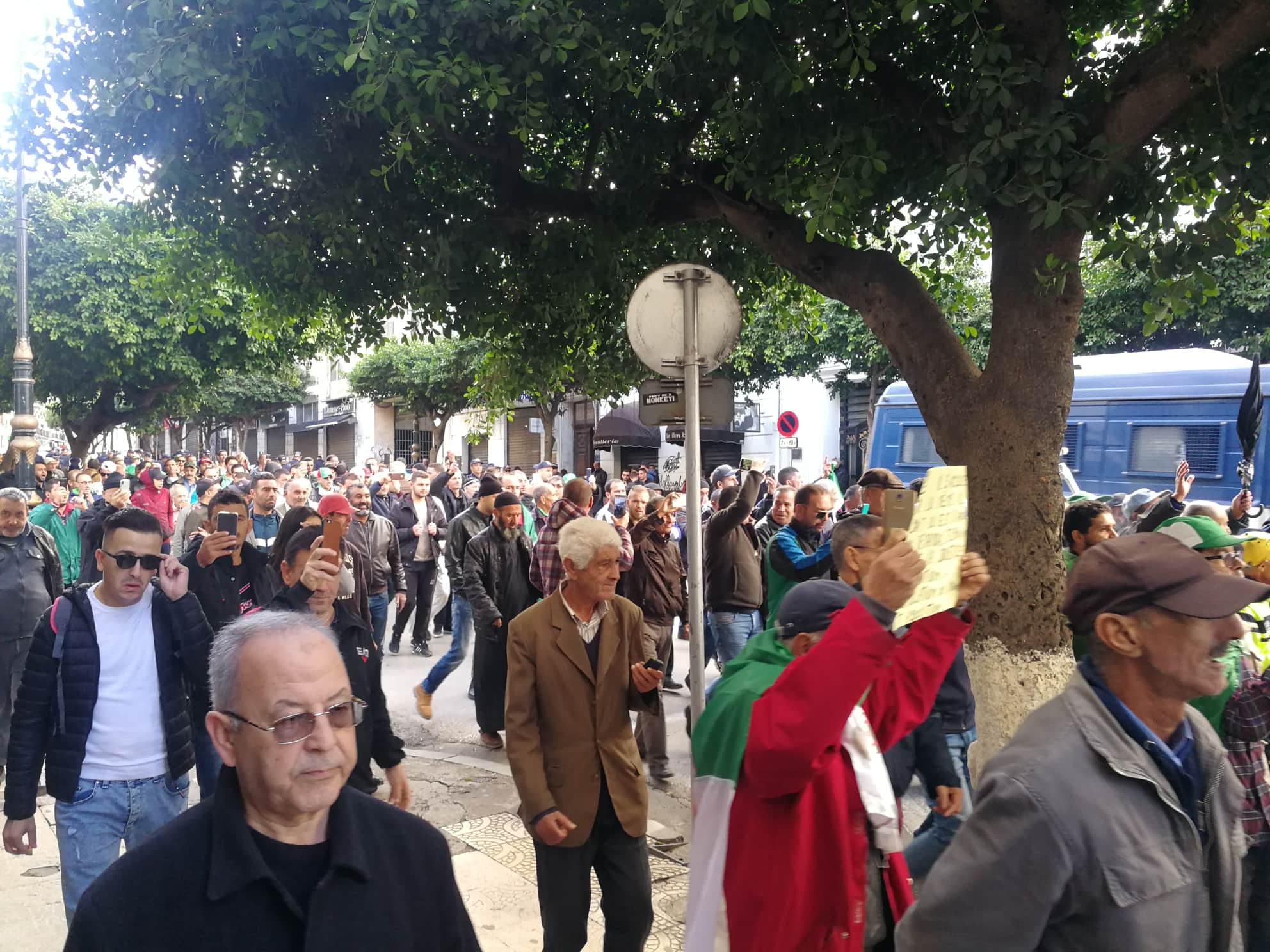 من احتجاجات الجزائر