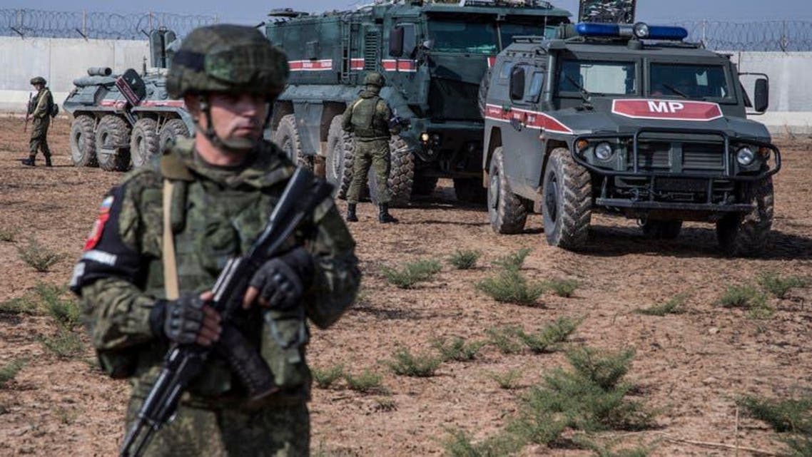 Russia Soldier in Syria