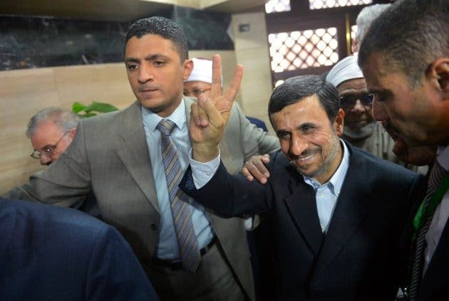 أحمدي نجاد في مصر