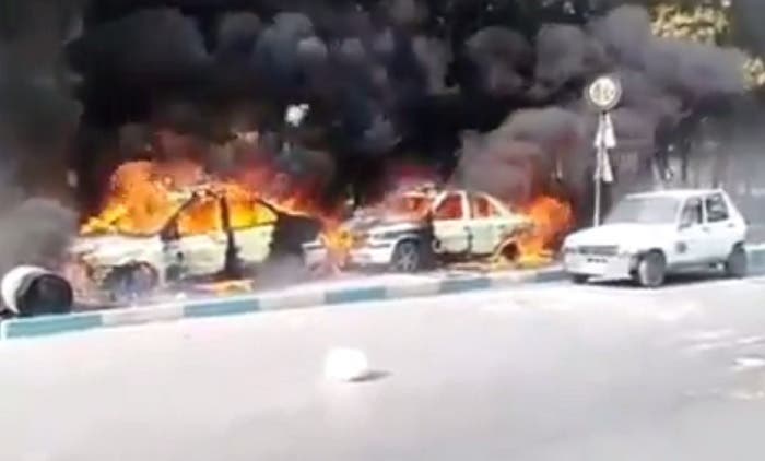 من احتجاجات إيران