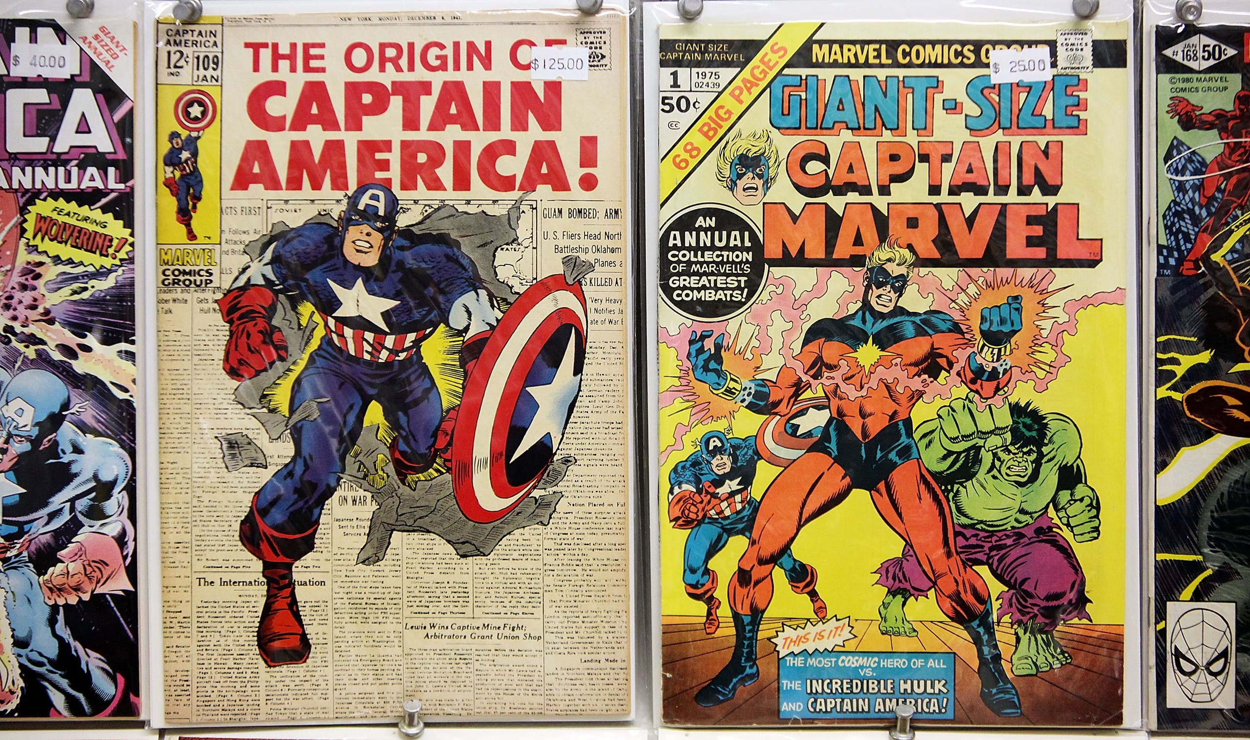 Vintage Marvel Comic discount Books