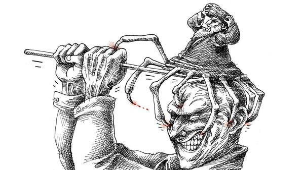 خامنئي تحت سهام رسامي الكاريكاتير الإيرانيين