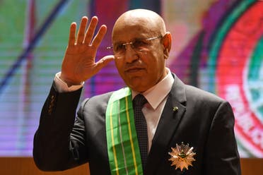 الرئيس الموريتاني ولد الشيخ الغزواني (فرانس برس)