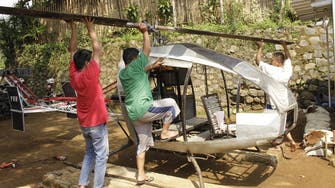 Homemade helicopter puts fresh spin on Indonesia traffic woes