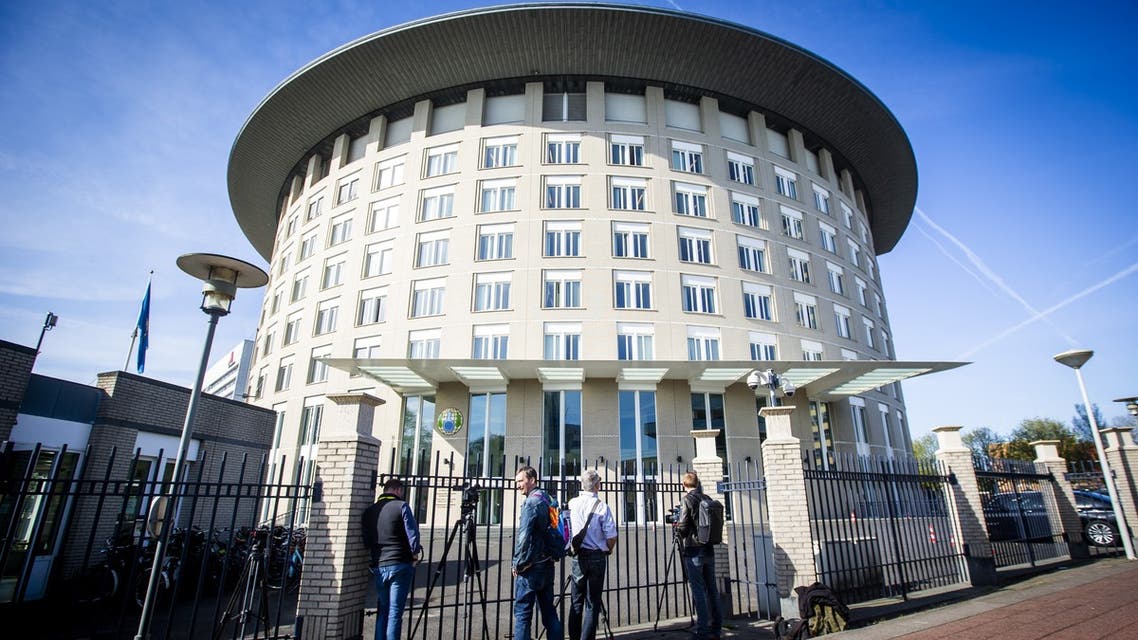 OPCW (The Organisation for the Prohibition of Chemical Weapons in The Hague AFP