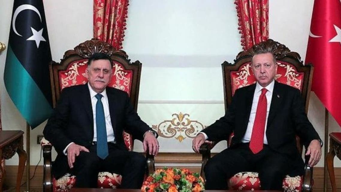 أردوغان السراج اردوغان