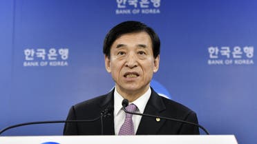 Lee Ju-yeol, governor of the Bank of Korea, October 16 2019 - AFP