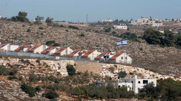 The Israeli settlement of Kyryat Arba in pictured in the occupied West Bank near the Palestinian town of Hebron on November 19, 2019. (AFP)